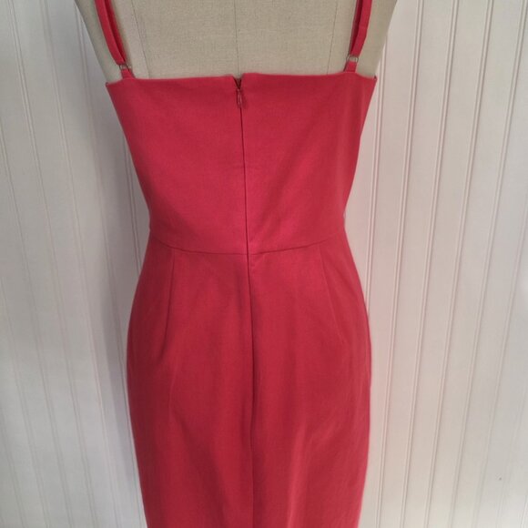 Banana Republic Bi-stretch Sleeveless Sheath Dress – Pink Classic & Chic Sz 10 - Picture 6 of 9